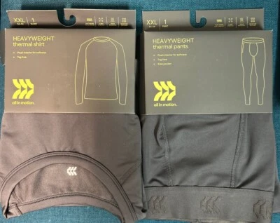 Camisa térmica de peso pesado todo en movimiento para hombre + pantalones en gris talla XXL nueva Foto 1 de 3