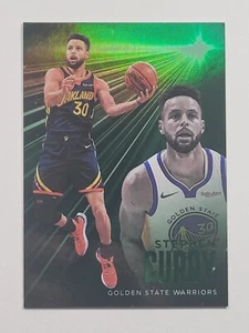 Stephen Curry 2020-21 Panini Cronache Green Essentials #231 Card - Foto 1 di 12