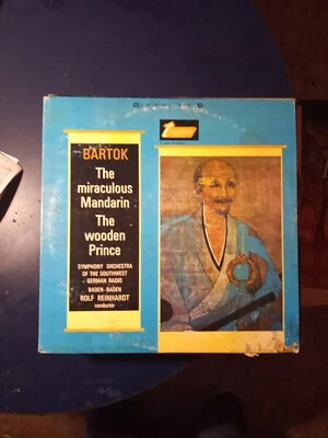 Vinyl LP Rolf Reinhardt " The Miraculous Mandarin/The Wooden Prince "  Turnabout - Image 1 of 2