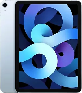 Apple iPad Air 2020 4. Gen. 64GB Wi-Fi 10,9 Zoll - Himmelblau - Top Zustand - Bild 1 von 6