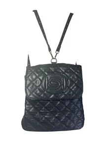 Cartera Bebe Los Angeles Back Pack negra acolchada con cremallera lateral - Imagen 1 de 14