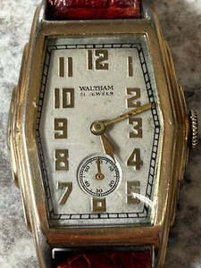 Vintage Waltham Uhr 10K Gold Filled. Guter Zustand - Bild 1 von 17
