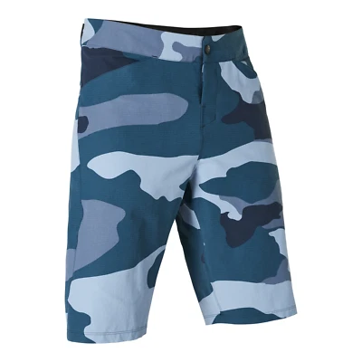 Pantalones Cortos Fox Racing Para Hombres Ranger MTB Descenso Ciclismo Azul Camuflaje Talla 32 Foto 1 de 3
