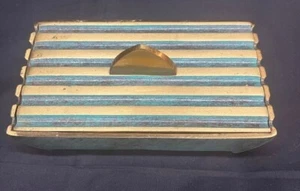 MCM Oppenheim Designed Brass Box Made by Pac-Bell in Tel Aviv, Israel - Bild 1 von 10