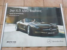 Mercedes-Benz SLS AMG Roadster V8 571 PS - POSTER 83x59cm Plakat