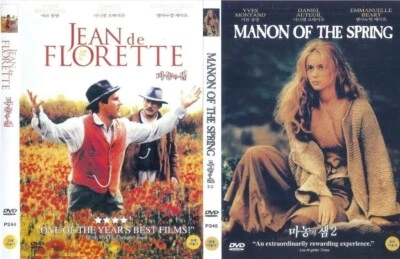 Jean de Florette & Manon of the Spring (1986) Yves Montand 2 [DVD] FAST SHIPPING - Image 1 of 3