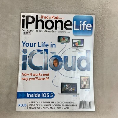 iPhoneLife Magazine Sept-Oct 2011 Your Life in iCloud How it Works - Image 1 of 4