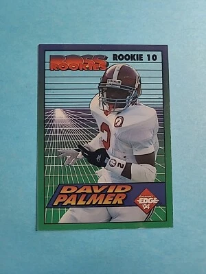 DAVID PALMER 1994 COLLECTOR'S EDGE BOSS ROOKIES FOOTBALL CARD # 10 I0897 - Image 1 of 2