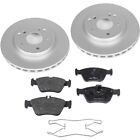 Kit 090221 489 Sure Stop 2 Wheel Set Brake Disc And Pad Kits Front For Mercedes