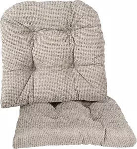 Gripper Overstuffed Universal Non-Slip Dining Chair Cushions for Kitchen Decor o - Picture 1 of 56