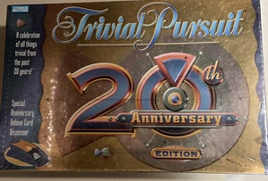 TRIVIAL PURSUIT 20th Anniversary Edition Board Game NEW Factory Sealed - Picture 1 of 12