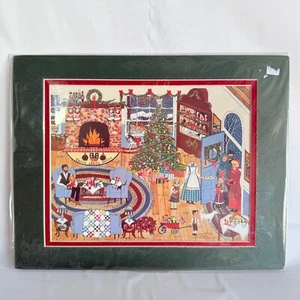 Judy Wickersham Schauermann 11” x 14” Print MATTED Folk Art B - Picture 1 of 4