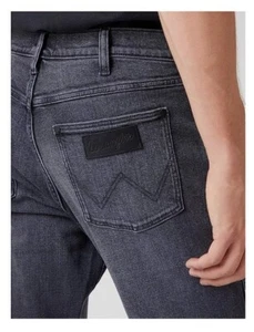 Jeans Wrangler Larston grigio *taglia 33 vita x 34 gamba* slim affusolato 812 MISURATO - Foto 1 di 11