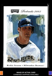 2003 Playoff Absolute Memorabilia #48 Richie Sexson Portraits Promos Brewers - Picture 1 of 2
