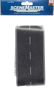 Walthers SceneMaster HO Flexible Self-Adhesive Paved Roadway - Vintage Highway - Picture 1 of 2