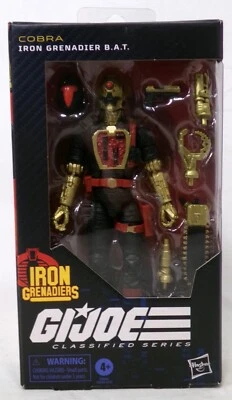 Hasbro GI Joe Classified Iron Grenadier Cobra B.A.T. Figura BAT 6" Nueva Precintada Foto 1 de 4