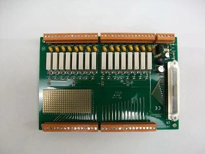 ICP DAS 16P16R CR 16-channel Isolated D/I and 16-channel Relay Output board - Image 1 of 4
