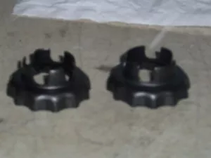 1979-2017 JEEP DODGE CHRYSLER RAM LOCK NUT (2) OEM NEW MOPAR GENUINE 5212525 - Picture 1 of 4