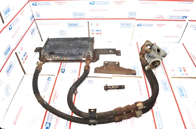 83-89 FORD F250 7.5L 460 BIG BLOCK ENGINE OIL COOLER ASSEMBLY AIR COOLED OEM 429 Foto 1 de 4