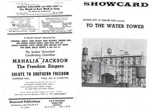 TO THE WATER TOWER, SECOND CITY,1966 PROGRAM-BARBARA HARRIS,PAUL DOOLEY,ETC - Picture 1 of 2