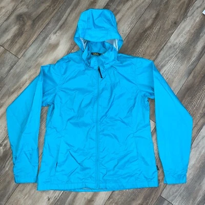 Chaqueta de lluvia para mujer Cabelas verde azulado talla grande 4 más repelente Foto 1 de 4