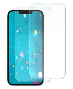 2x  Tempered Glass Screen Protector for iPhone - Picture 1 of 7