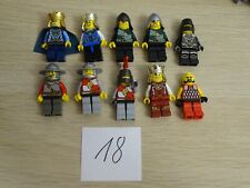 10x Lego Figuren Ritter (Set nr.18)