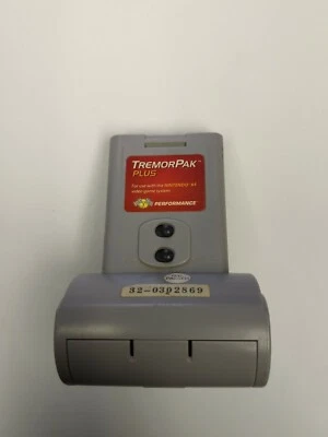 TREMORPAK PLUS- Nintendo 64 N64  Performance P-385 S2398 RUMBLE PACK TREMOR PAK - Image 1 of 4
