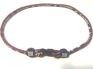 New York Giants TITANIUM ROPE Necklace  US seller 21' - Foto 1 di 3
