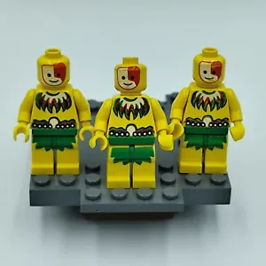 MINIFIGURE LEGO PIRATES INDIGENI ISLANDERS 3PZ - Foto 1 di 1