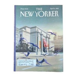 The New Yorker Full Magazine April 5 1999 Easter Morning by Bruce McCall VG - Picture 1 of 2