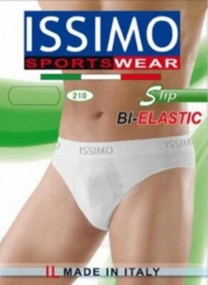 6 Slip uomo elasticizzati SPORTS WEAR BI-ELASTIC Issimo/Bellissima 210 - Immagine 1 di 4