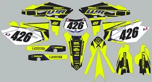 Vibrant Highlighter YAMAHA GRAPHICS  WR 450F WR450F 2012 2013 2014 2015 - Picture 1 of 1