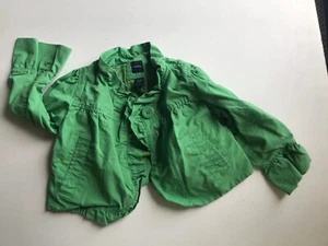 Baby Gap Kleinkind grüner Mantel Größe 4 - Bild 1 von 3
