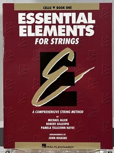 Essential Elements for Strings - Cello Book 1 String Method Hal Leonard - Picture 1 of 4