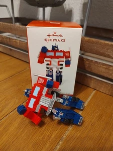 Hallmark Keepsake Ornament - Transformers - Optimus Prime - 2014 - Foto 1 di 2