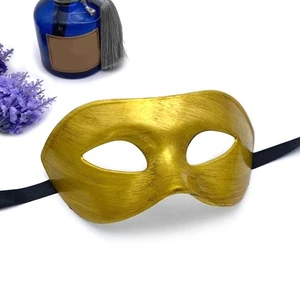 Cosplay Mask Half Face Cover Men Women Masquerade Eye Mask Blindfold Party Se - - Picture 1 of 24
