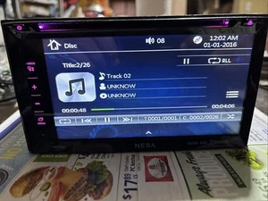 NESA NSP-652 DOUBLE DIN CAR STEREO - Picture 1 of 6