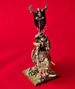 Warhammer Age of Sigmar Orc Boss on Metal Rhinox Customized Fine Paintjob! - Imagen 1 de 2