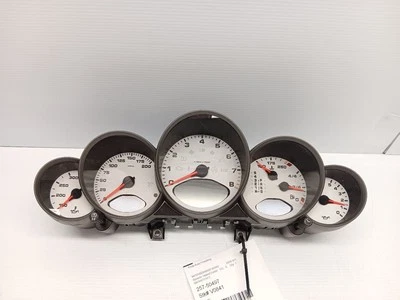 Cuadro de instrumentos velocímetro automático plateado Porsche 997 Carrera 911 Tiptronic Foto 1 de 4