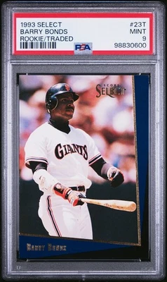 1993 Score Select Rookie & Traded Barry Bonds San Francisco Giants - Image 1 of 2