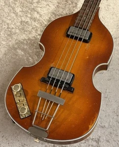 Hofner H500/1 63L Relic MOD [2.17kg] [Lefty] Used Electric Bass - Picture 1 of 10