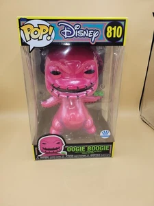 FUNKO POP! DISNEY #810 OOGIE BOOGIE 10" *BLACK LIGHT* FUNKO SHOP EXCLUSIVE - Picture 1 of 11