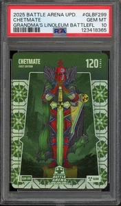 2025 Battle Arena CHETMATE #GLBF299 Chet Holmgren Grandmas Linoleum Glow PSA 10 - Picture 1 of 2