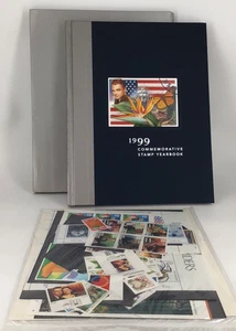 USPS Gedenkmarken-Jahrbuch 1999 mit versiegeltem Briefmarkenpaket - Bild 1 von 7