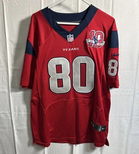 NFL Players Nike Houston Texans HOF Andre Johnson #80 Rot Trikot Gr. 48 (XL) - Bild 1 von 16