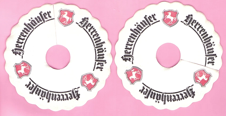 Pilsdeckchen Tropfdeckchen Herrenhäuser 2x - Bild 1 von 1