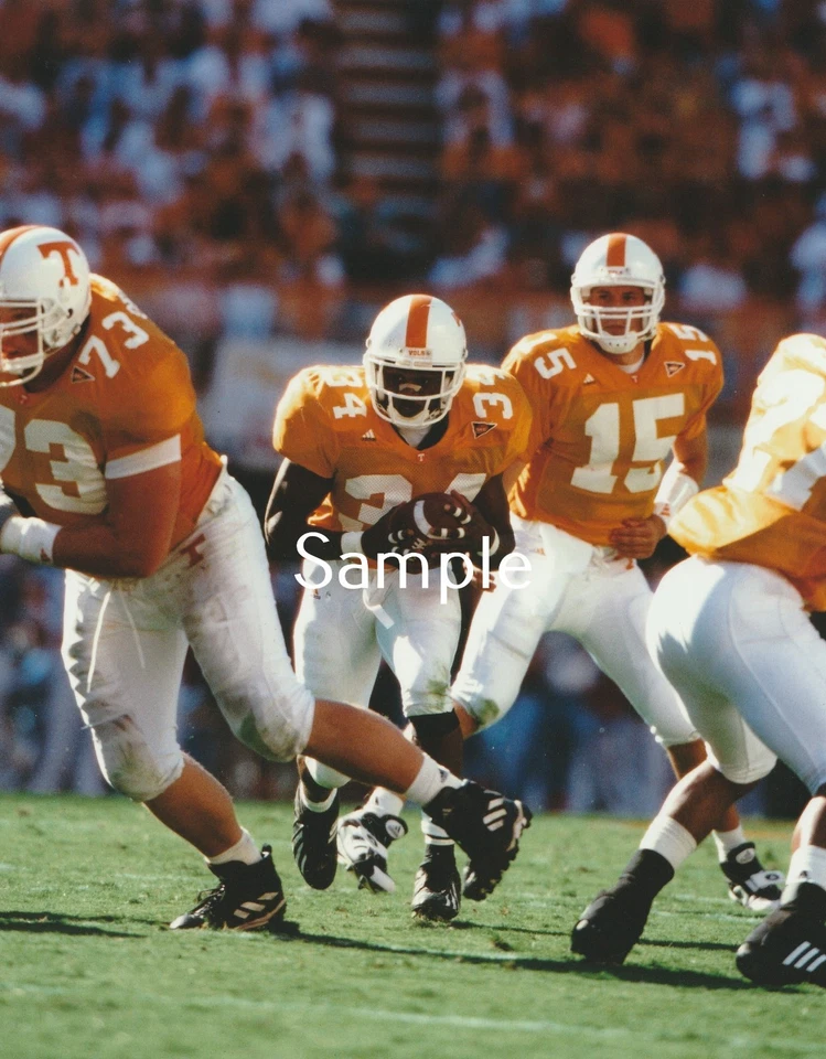 Foto de futebol americano Travis Stephens Tennessee Volunteers 8x10 TS1 - Imagem 1 de 1