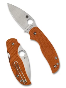 Spyderco Knife Sage 5 C123BORP Orange FRN REX 121 Steel Pocket Knives - Picture 1 of 4