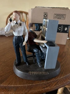 10" Pinkerton Security Police Officer Guard 2000 Computer Station Armaturenbrett 2000 - Bild 1 von 7